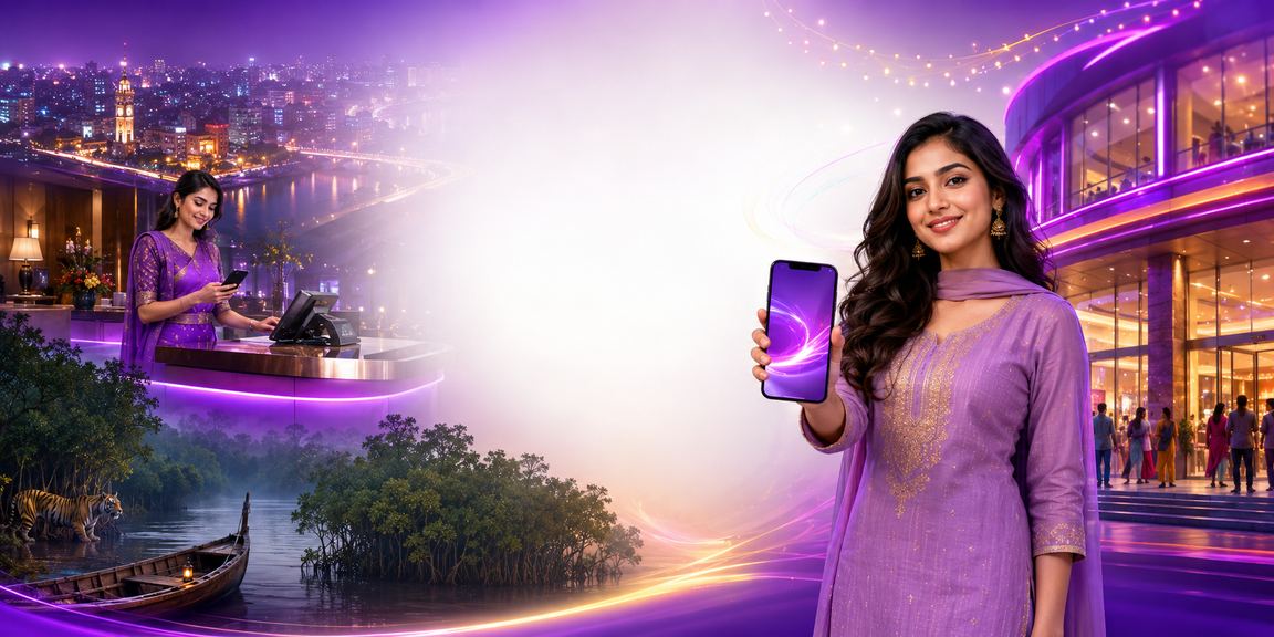 সুন্দরবনের মোবাইল বেটিং দৃশ্য